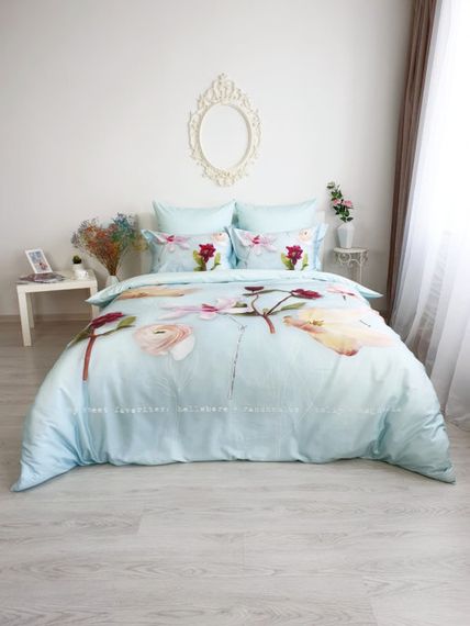 Постельное белье FLORIS  deluxe TIVOLYO HOME