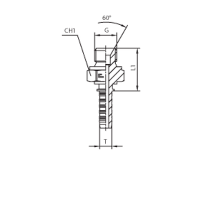 Фитинг DN 32 BSP (Ш) 1.1/2