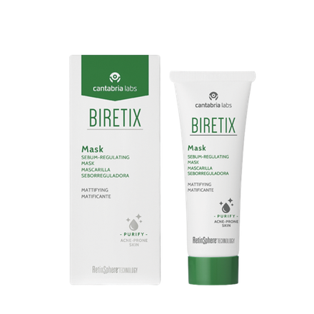 Biretix Mask Sebum-Regulating (Cantabria Labs) – Себорегулирующая маска (25 мл)