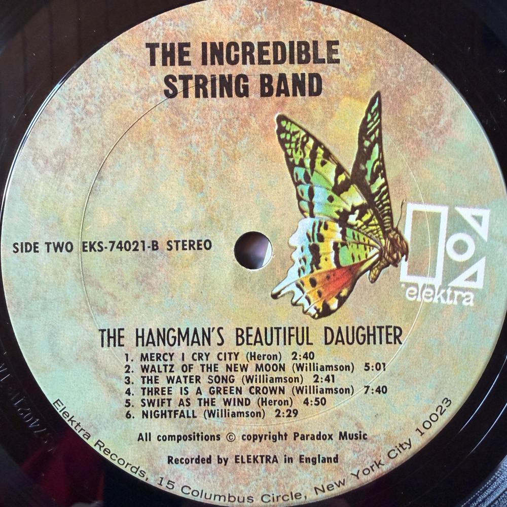 The Incredible String Band ‎– The Hangman's Beautiful Daughter (США) Т