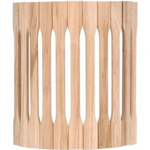 Абажур угловой,»Hot Pot» 31х10х27 см, липа