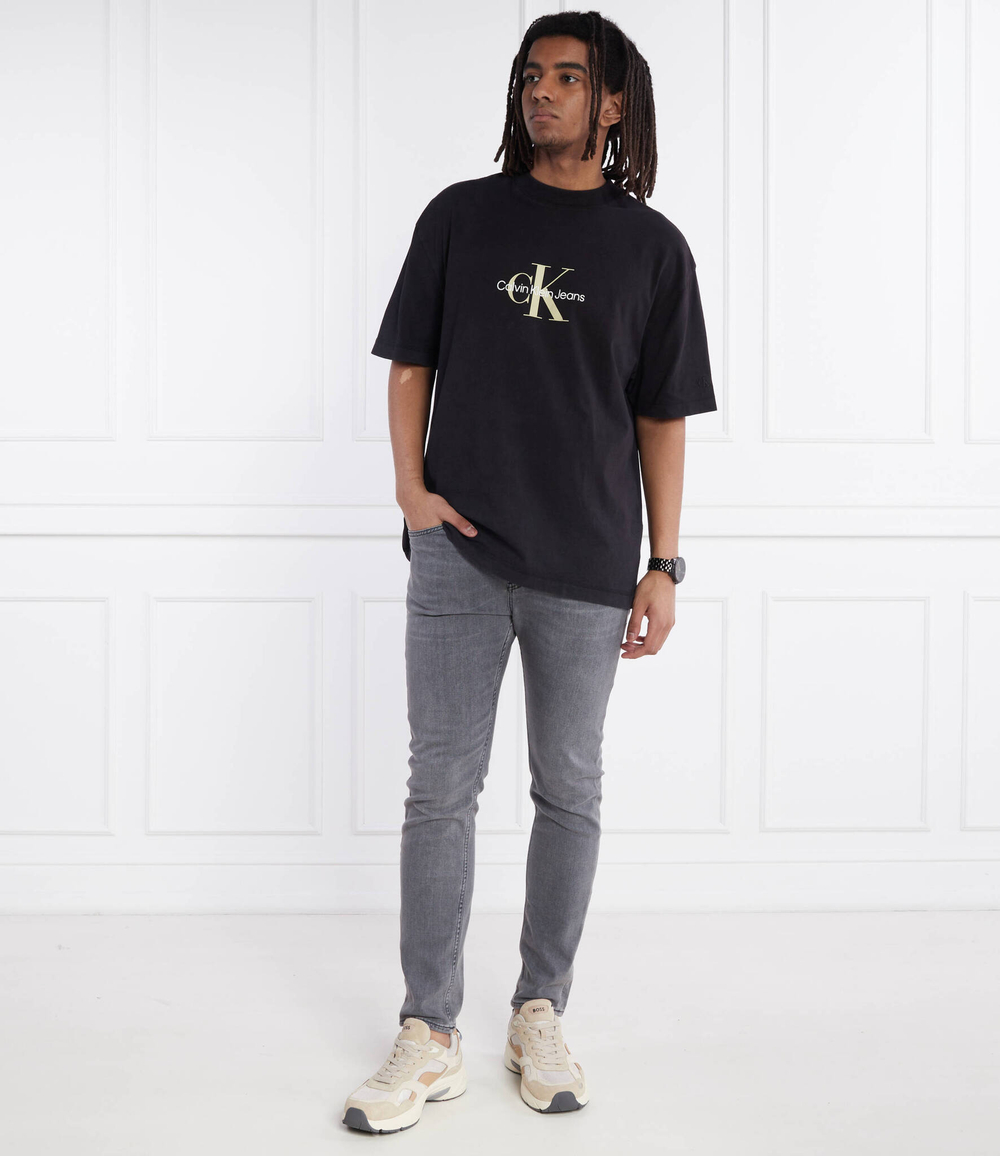 Футболка ARCHIVAL MONOLOGO CALVIN KLEIN JEANS - черный(J30J325427)