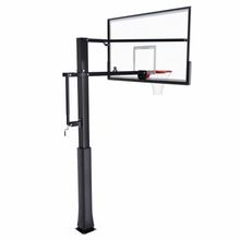 Усиленная баскетбольная стационарная стойка DFC ING 72&amp;quot; / закаленное стекло