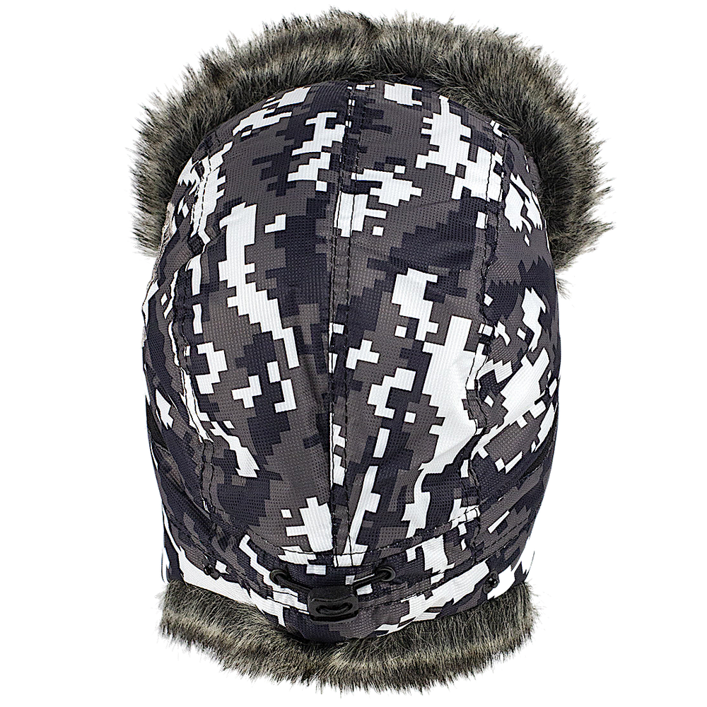 Шапка-ушанка Extreal Норд с Клином Мех барсук КМФ Цифра -