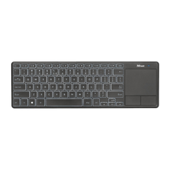 Klaviatura \ Клавиатура \ Keyboard Trust Theza Wireless Keyboard with touchpad RU