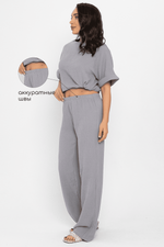 Брюки-палаццо Муслин (серые) Б14581-52М LT Collection