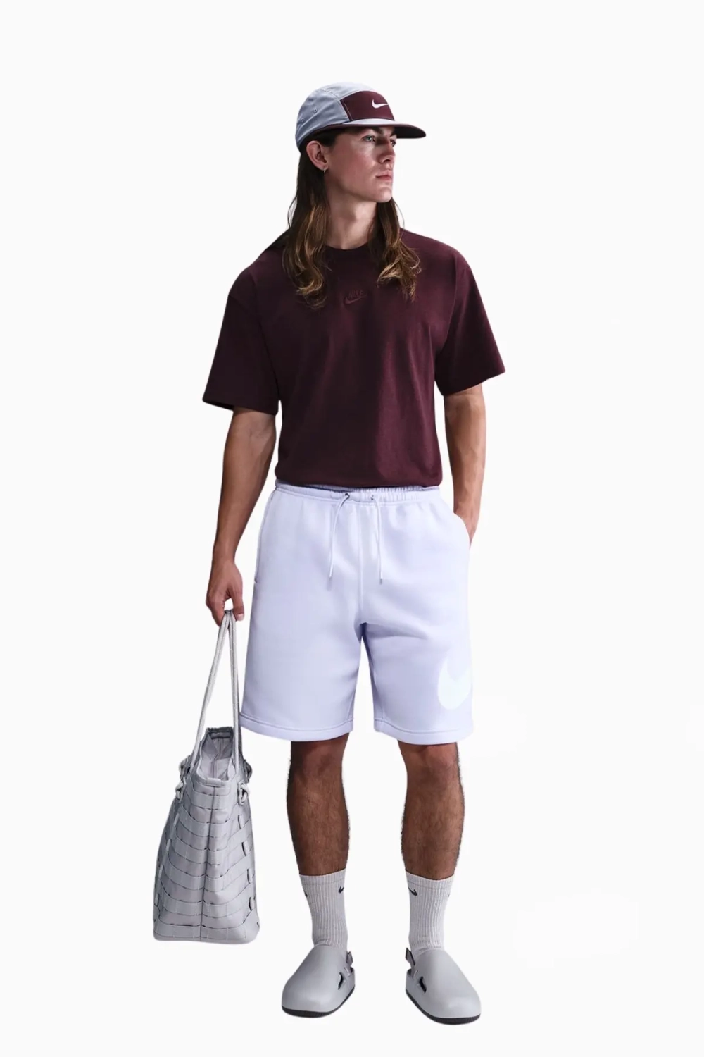 Шорты Nike Club - фиолетовый