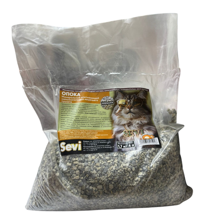 Наполнитель Sevi минеральный впитывающий 4 л