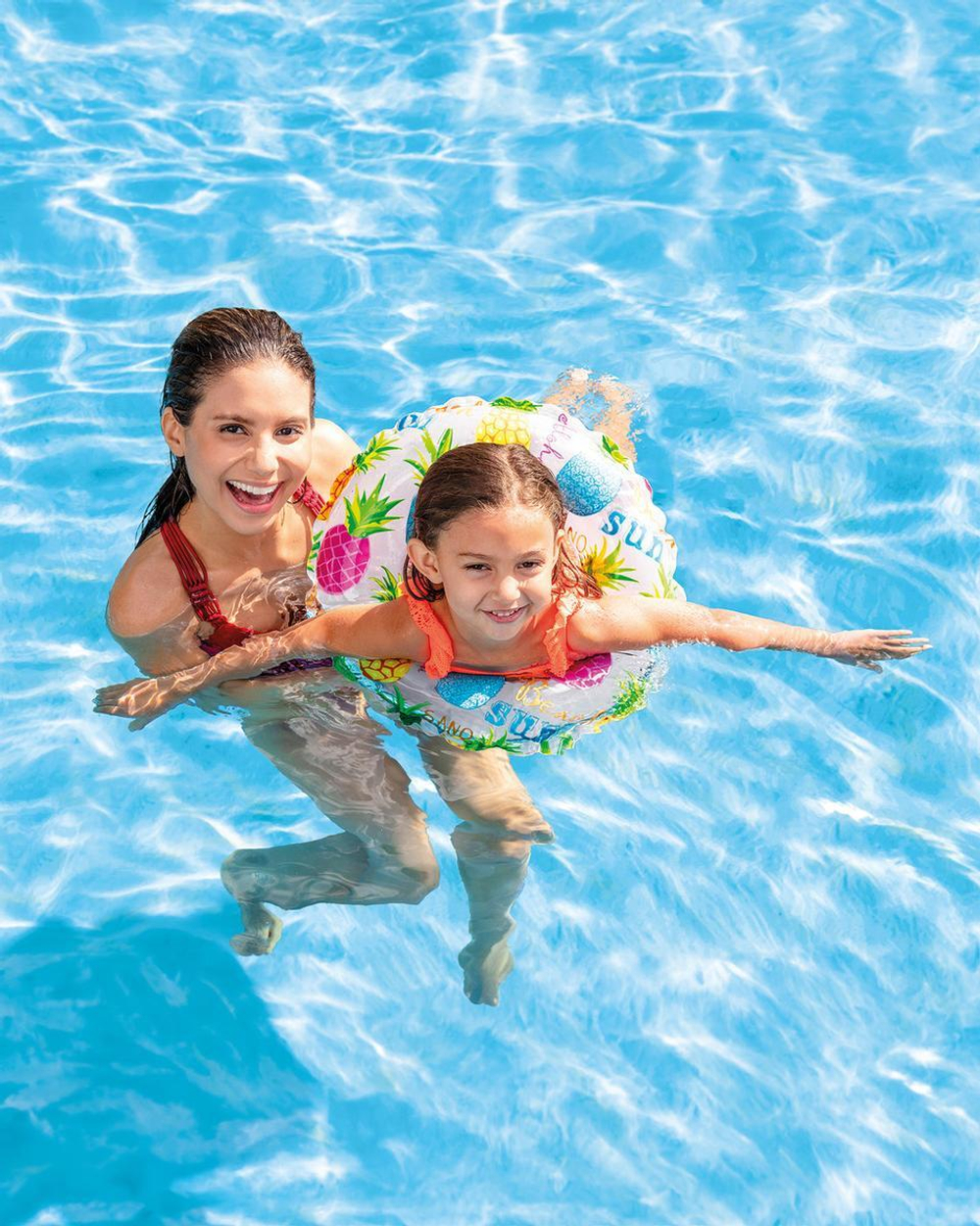 Круг для плавания "Яркий" 51см от 3-6лет в ассорт. 589360/59230 (Intex)