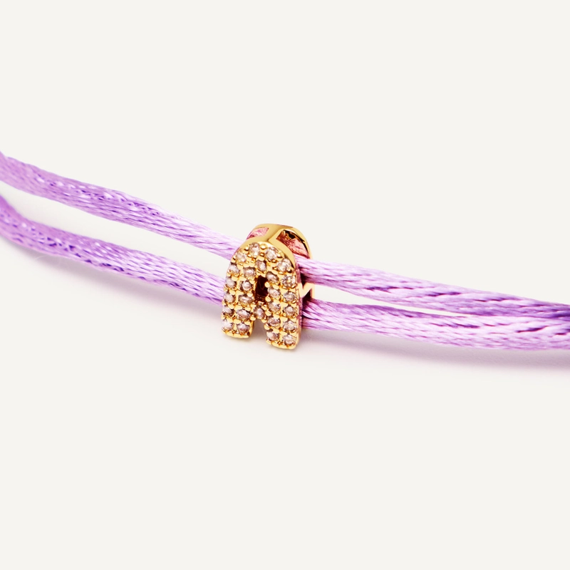 Браслет Твоя Мини Буква – Золото