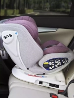 Автокресло Rant Nitro isofix 0/1/2/3 (0-36кг) Grey/Pink