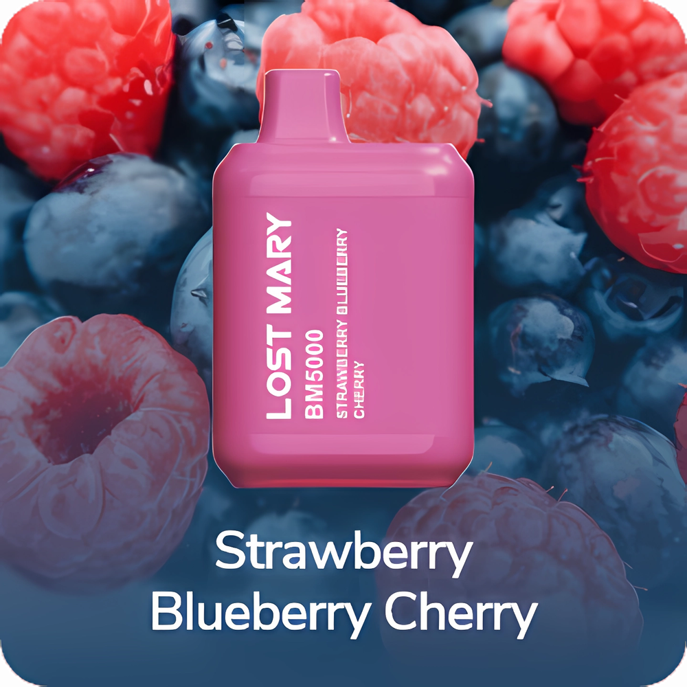 Lost Mary BM5000 - Strawberry Blueberry Cherry (5% nic)