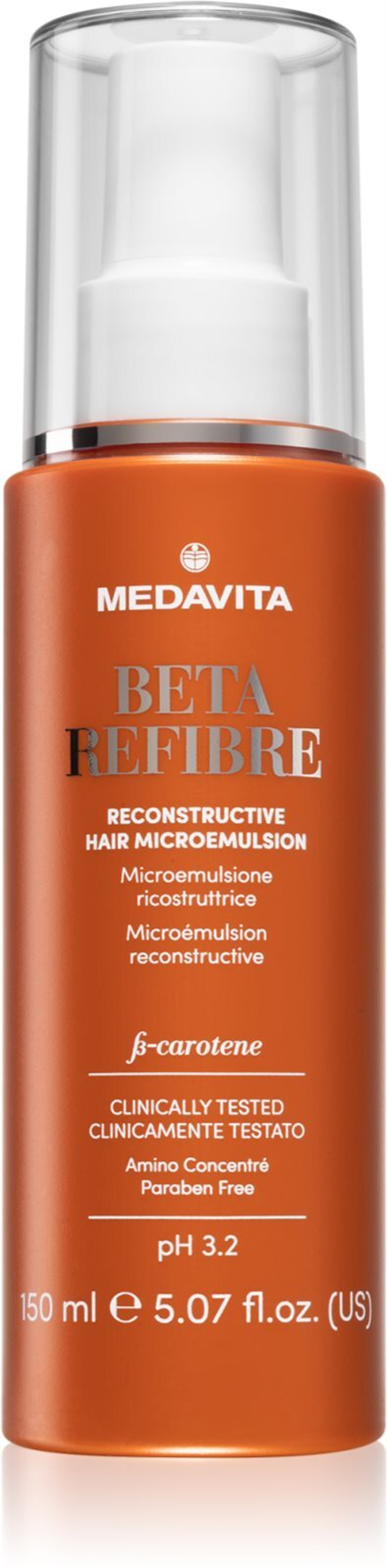 Medavita Beta Refibre - сыворотка для укрепления волос /   150  ml  / GTIN 8033928002377