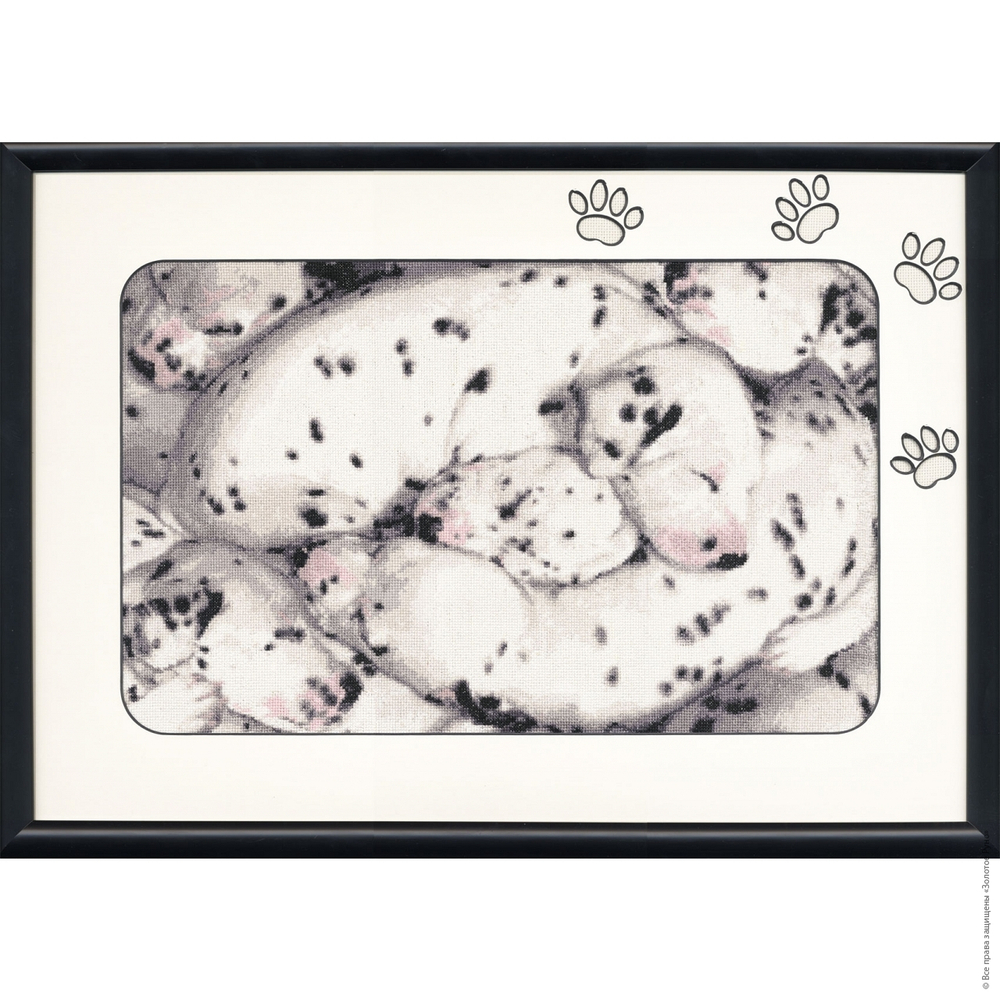 "101 далматинец"-НЛ-018 вышивка