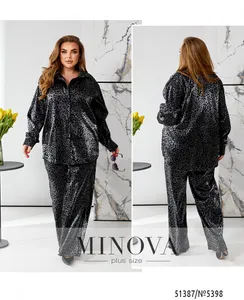 Костюм 5398-черный Minova