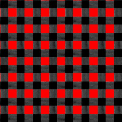 Клетка акварель