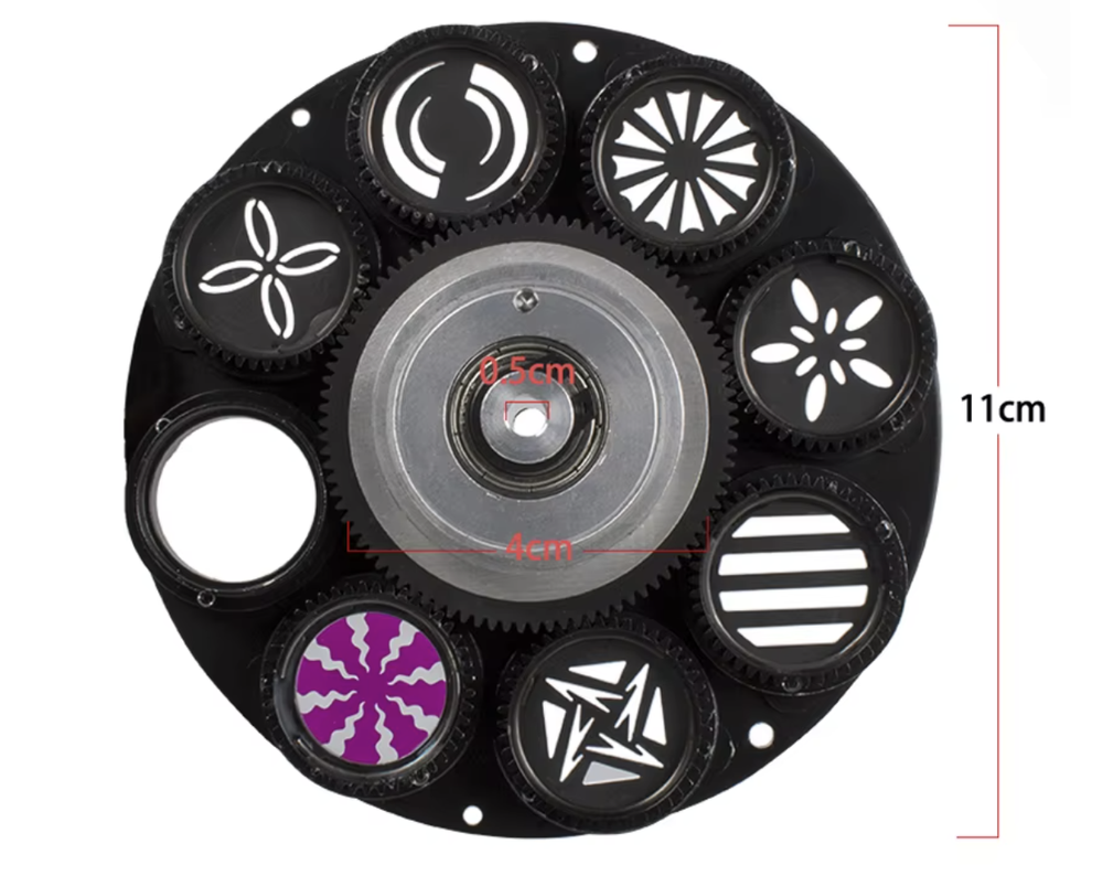 Вращающаяся голова Led Spot Zoom 230w