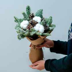 Новогодняя композиция из нобилиса 18
