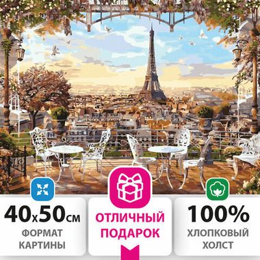 Картина по номерам 40х50 см ОСТРОВ СОКРОВИЩ 