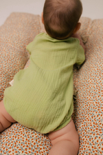 Боди из муслина, Оливка