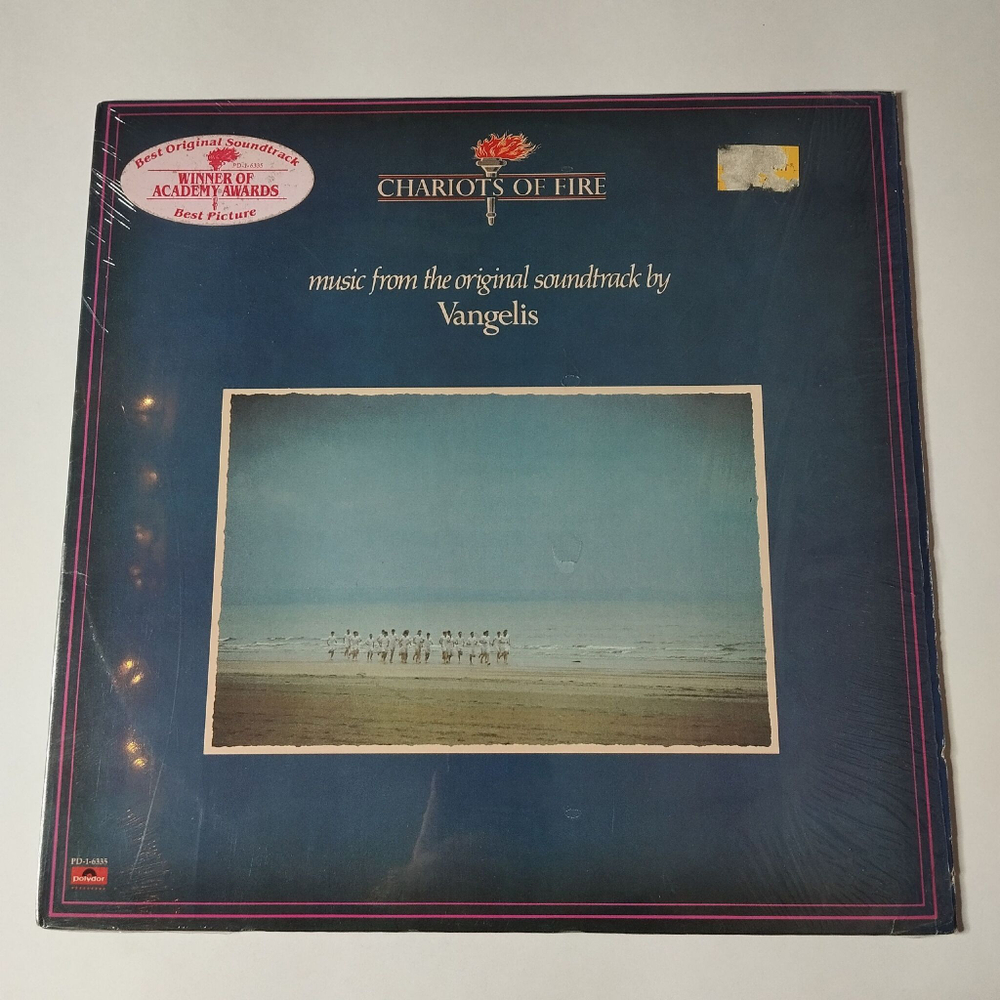 Винтажная виниловая пластинка LP Vangelis Chariots Of Fire Огненные Колесницы (USA 1981)