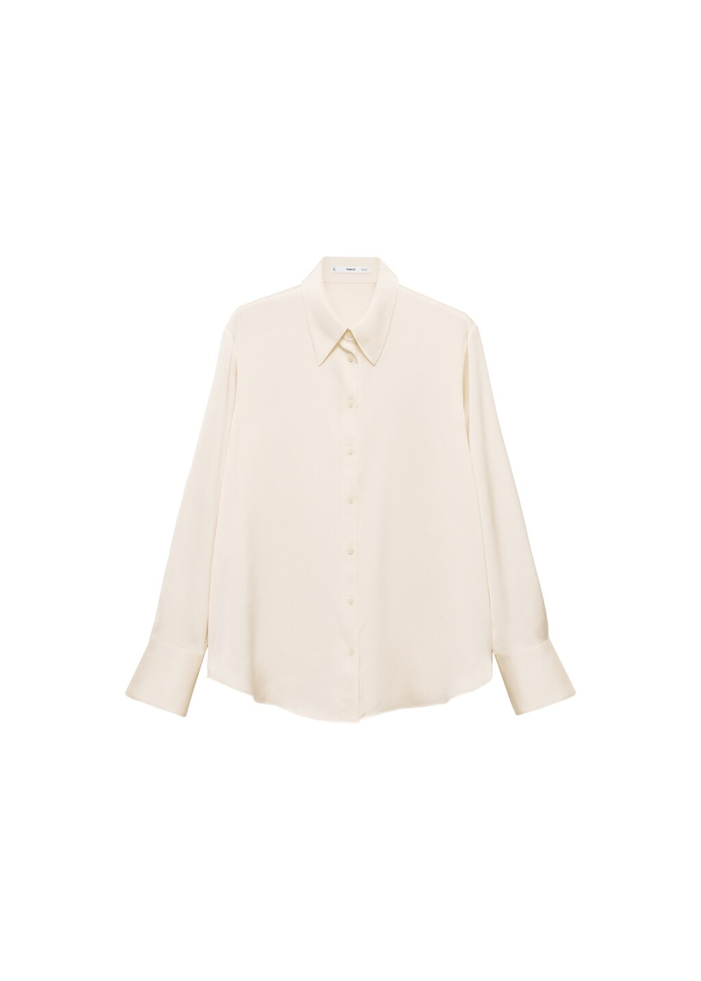 Струящаяся рубашка с атласным блеском