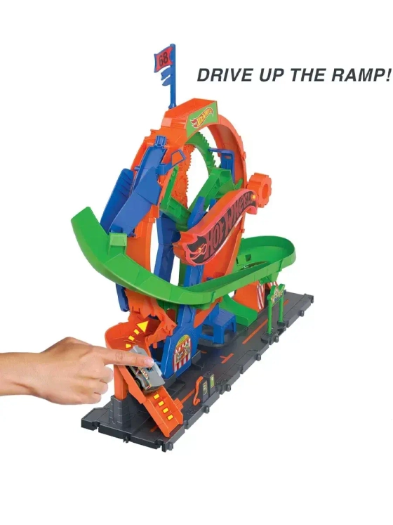 Трек Городское колесо обозрения Вихрь Хот Вилс HKX46