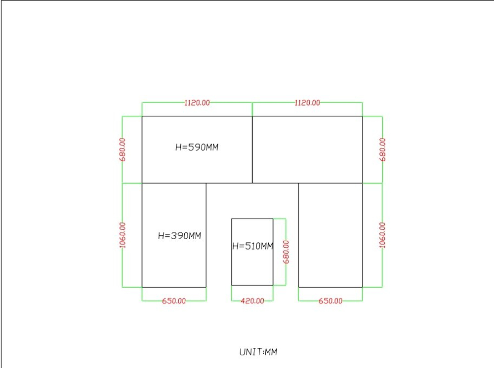 Диван Marta из алюминия, черный