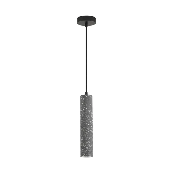 8354/1A SUSPENTIONI черный, металл/цемент Подвес GU10 LED 5W 220V SHAMAREL
