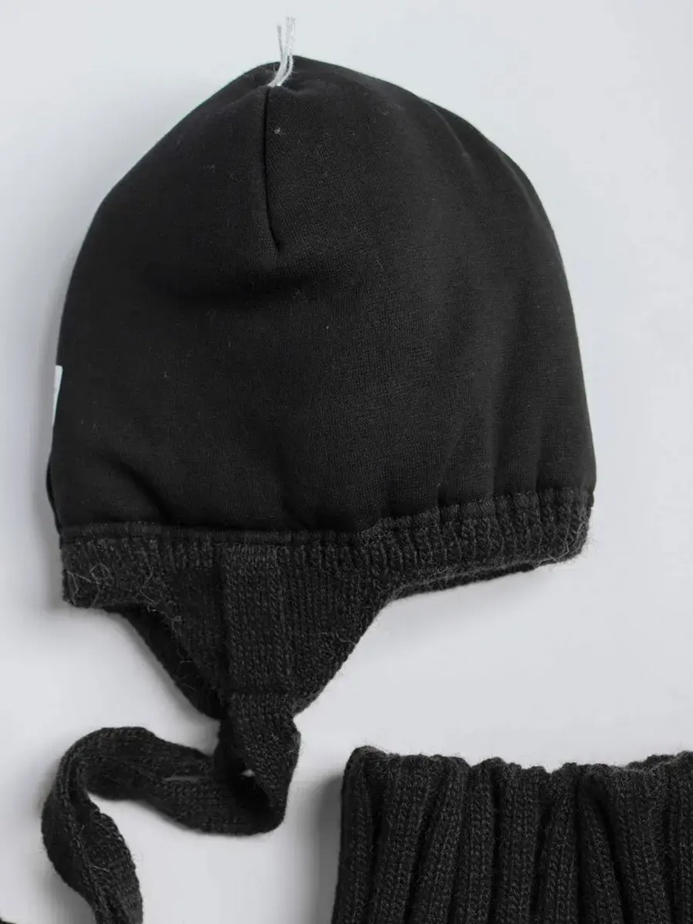 Зимняя шапка для девочки и снуд