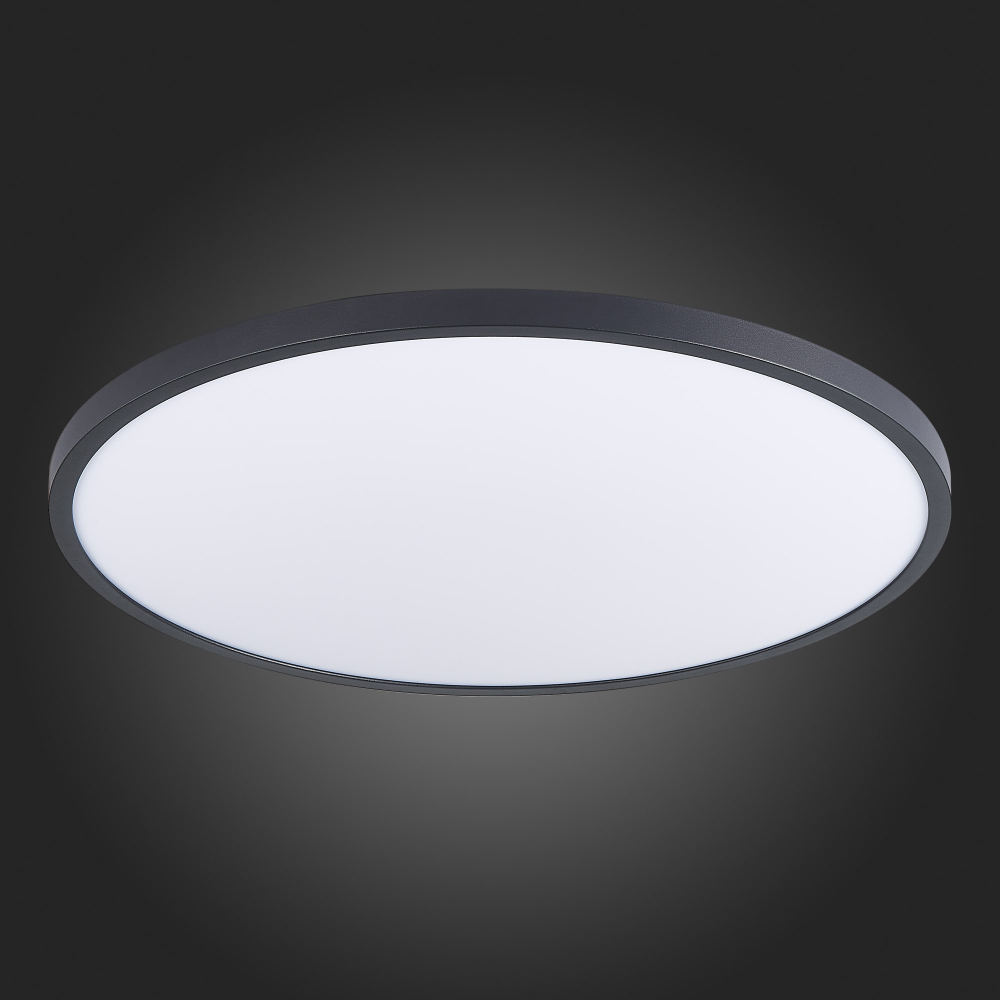 ST601.442.48 Светильник настенно-потолочный Черный LED 1*48W 4000K 4 320Lm Ra&gt;90 120° IP20 D600xH27 185-265V