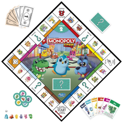 Hasbro - Монополия Джуниор 2в1 F8562 Польская версия! / артикул   F8562  / GTIN 5010996134905