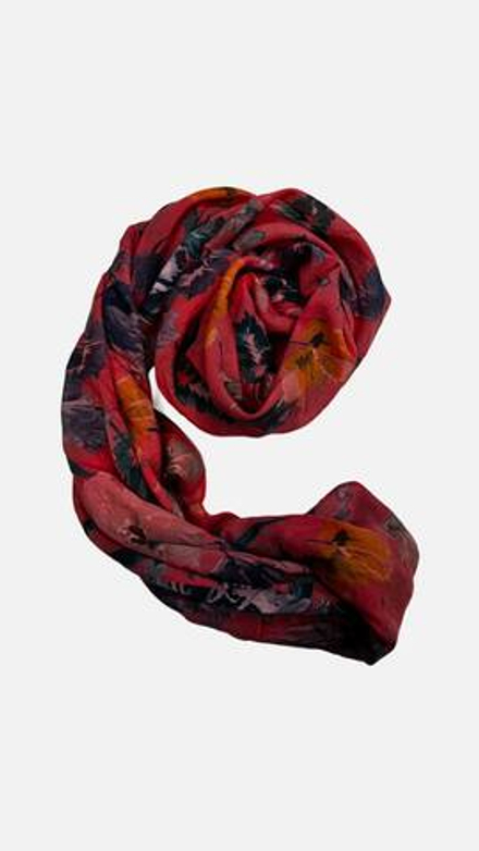 Шарф Италия коралловый