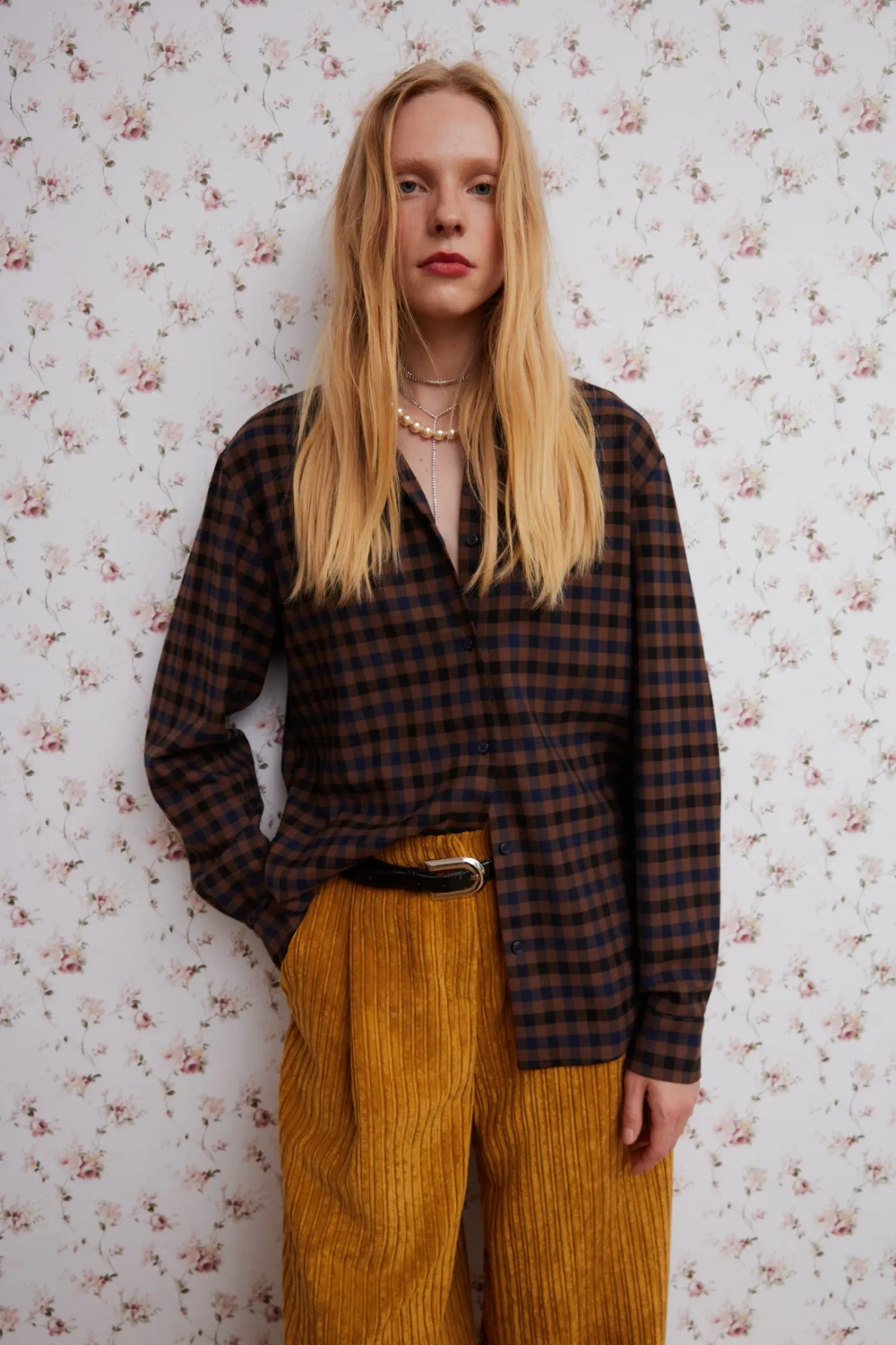 Рубашка, разноцветный