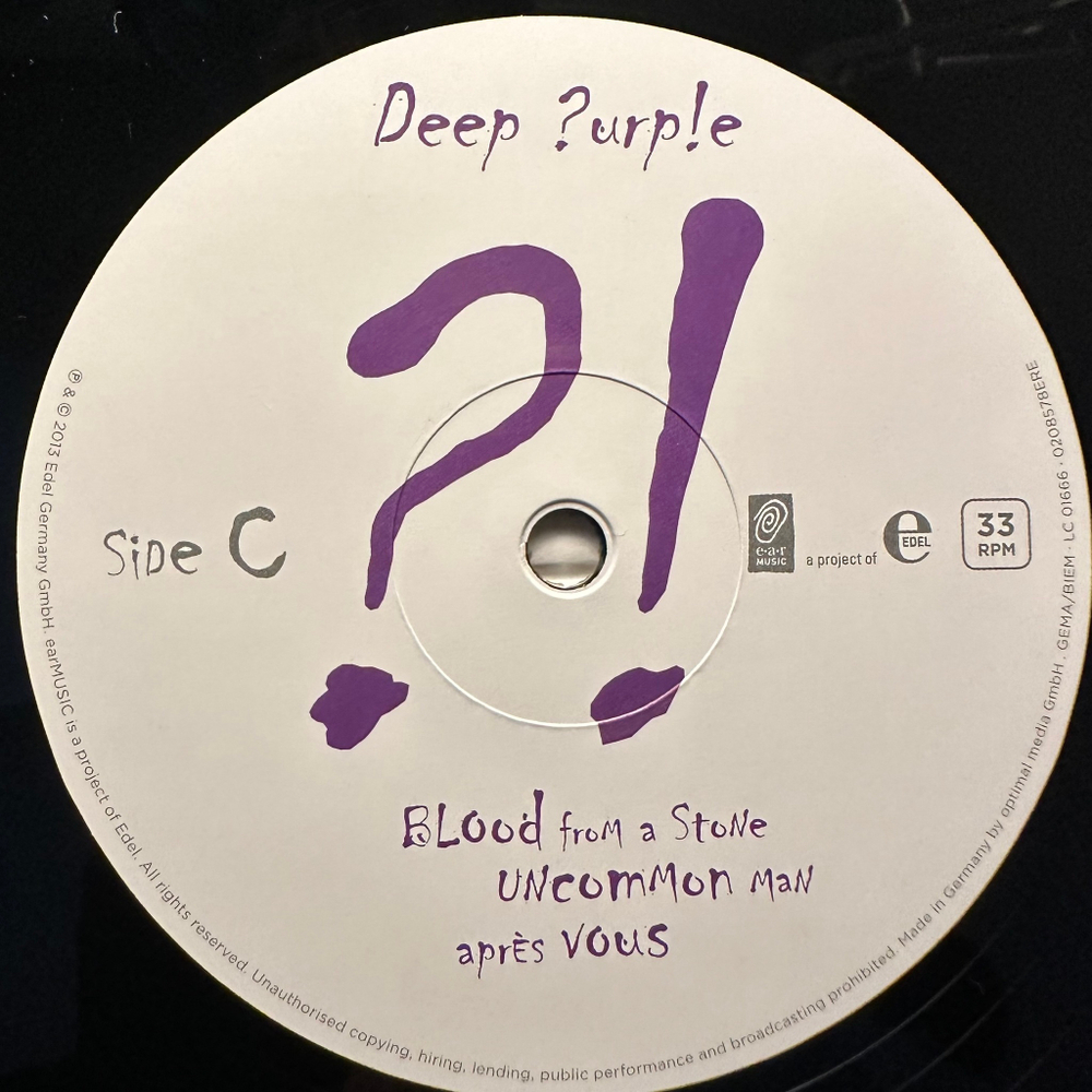 Deep purple - Now What?! 2LP (Европа 2013г.)