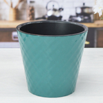 Горшок цветочный Manhattan 1,6л D160мм, тропический лес