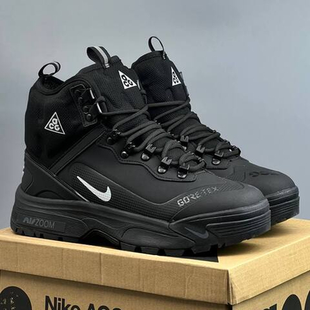 Кроссовки Nike ACG с мехом #455 (черн.)