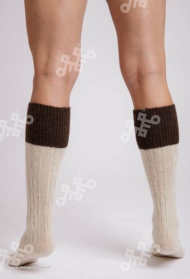 Гольфы из 100% монгольской шерсти