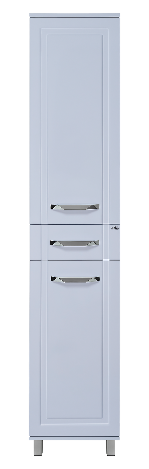 Шкаф - пенал Misty Терра 40 левый (серый)