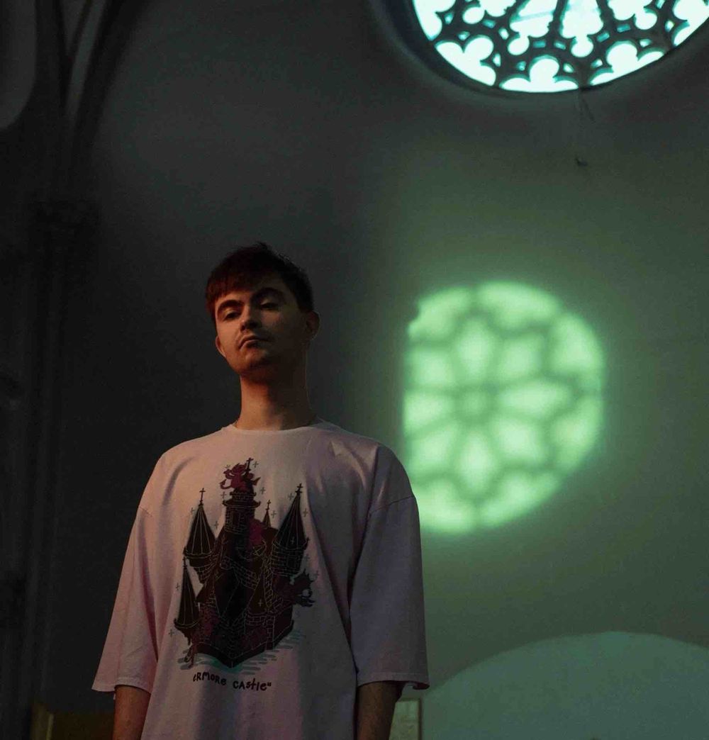 Футболка Out Block Evermore Castle розовая