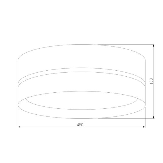 Потолочный светильник TK Lighting 6548 Paglia Black