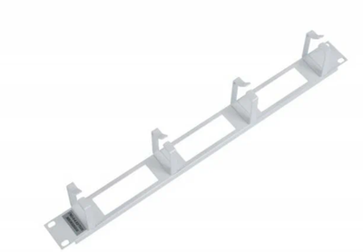 ГКО-О-4.62 Органайзер кабельный ГКО-О-4.62 горизонт. с окнами 19" 1U, 4 кольца 30536320200 (ЦМО)