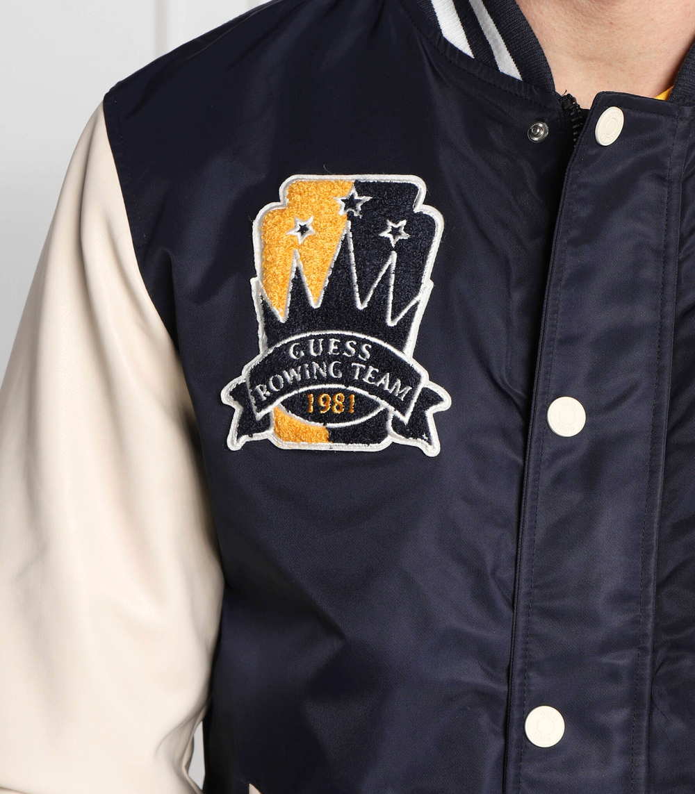 куртка бомбер varsity GUESS - темно-синий(M3RL04 WF490)