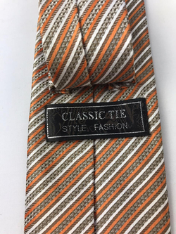 Галстук в яркую полоску