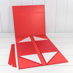 Коробка сборная 39х28х17.8 см на магнитах (Красный)