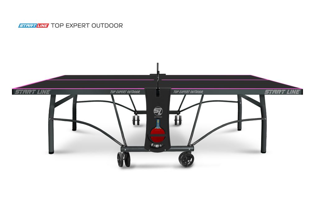 Стол теннисный GRAND EXPERT 4 Всепогодный Black