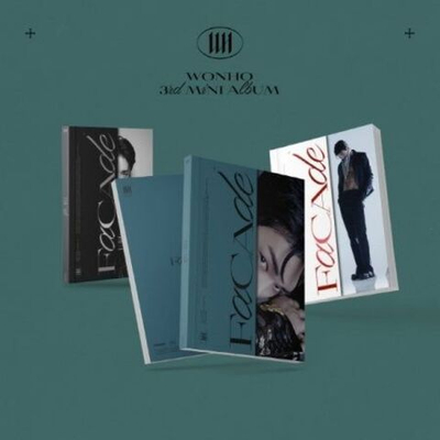 Альбом WONHO - FACADE 3rd Mini Album 3 Version SET