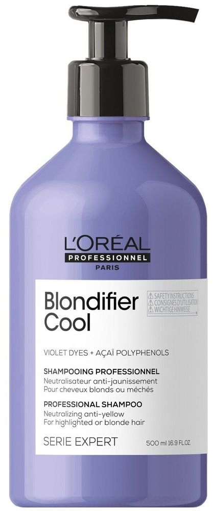 SERIE EXPERT BLONDIFIER COOL SHAMPOO / Шампунь для поддержания холодных оттенков блонда