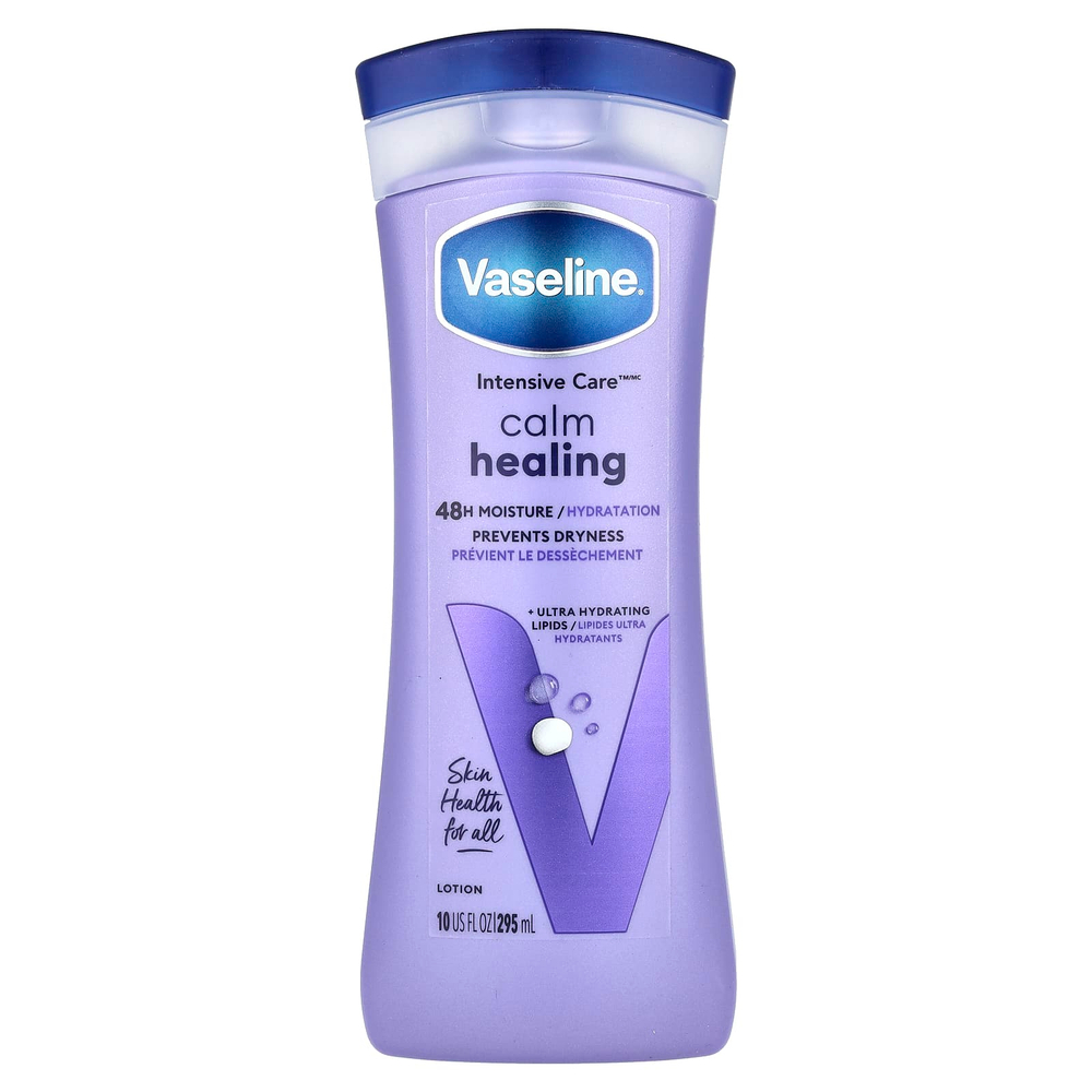 Vaseline, Intensive Care ™, успокаивающий заживляющий лосьон, 295 мл (10 жидк. унц.)