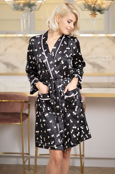 Халат женский Mia-Amore WINTER CHERRY 7153